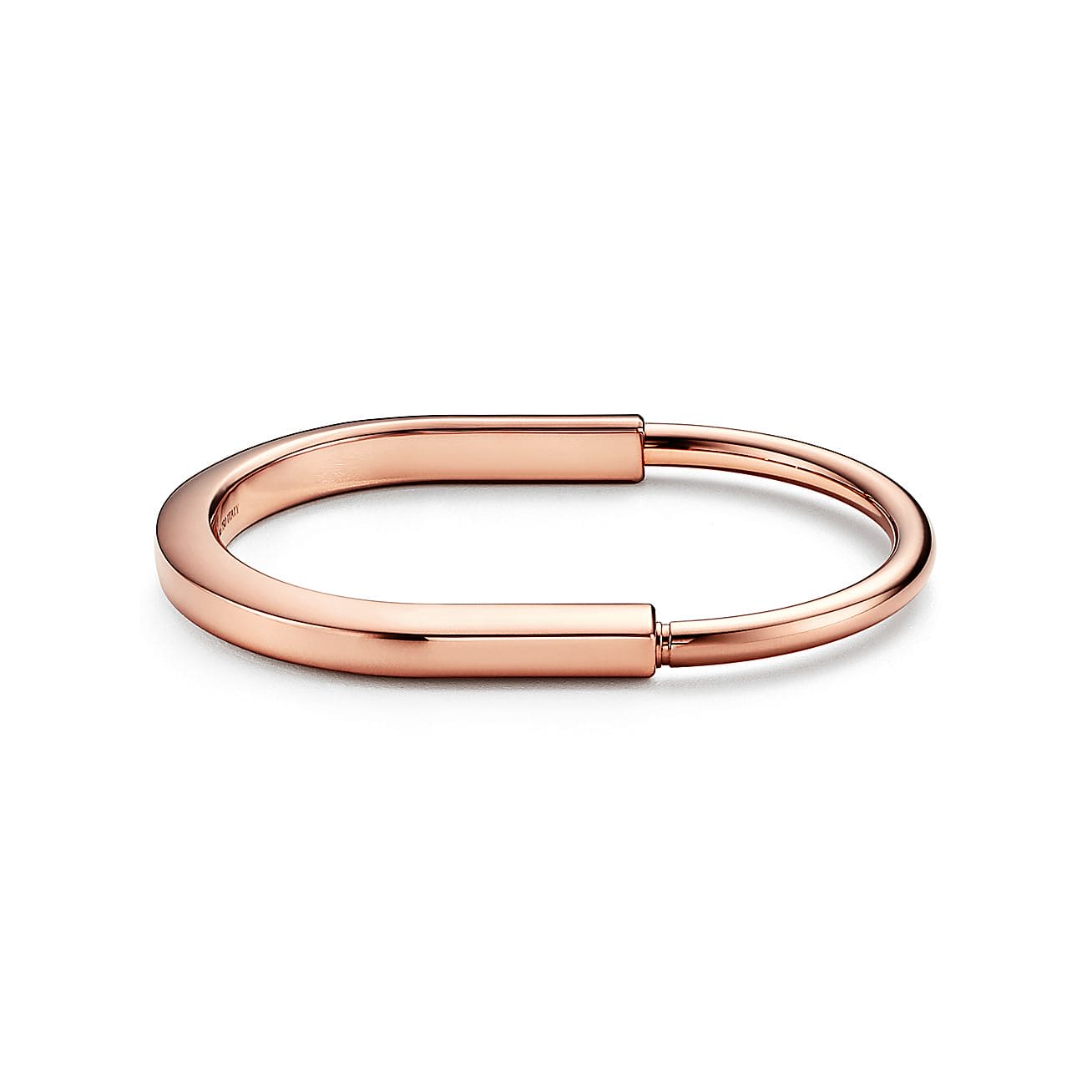 18K Tiffany Lock Bangle Bracelet