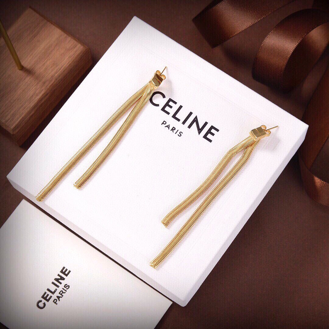 18K Celine Tassel Earrings